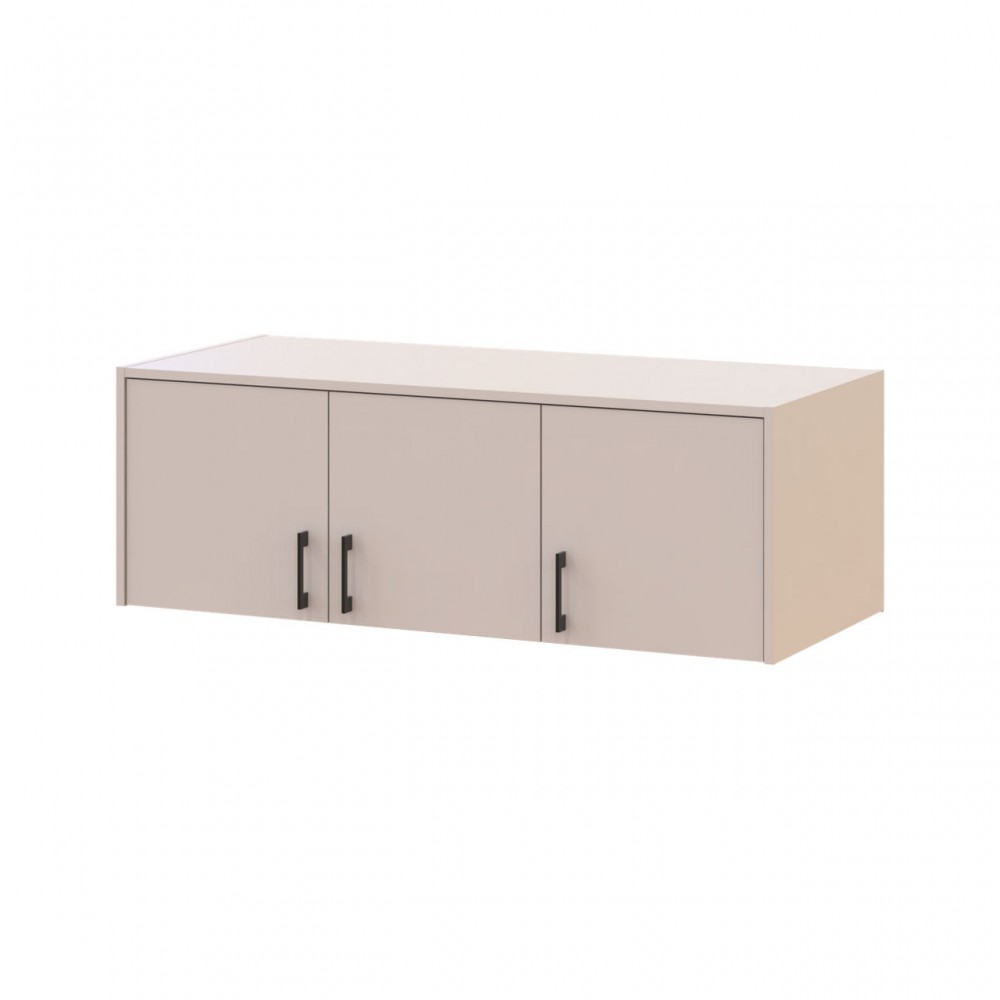 Антресоль Doros Ронді Кашемір 3 ДСП 121х52х41 (80738476) (DRS-012200)