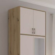Антресоль висока Doros Ронді Дуб Артизан/Кашемір 2 ДСП 82х52х65 (DRS-011908)