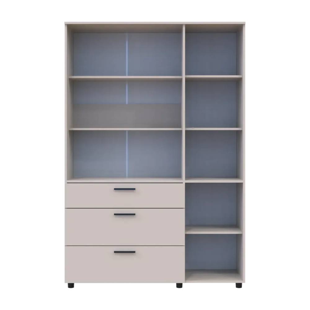 Шафа для одягу Doros Торн Кашемір 3 ДСП/3Ш (полиці) 135х51.6х200 (DRS-012060)