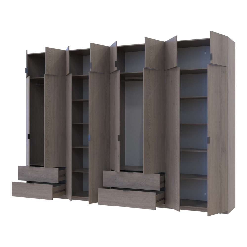 Комплект шаф для одягу Doros Лукас (2 шт.) 340х50х240 см Канноло (DRS-011858)