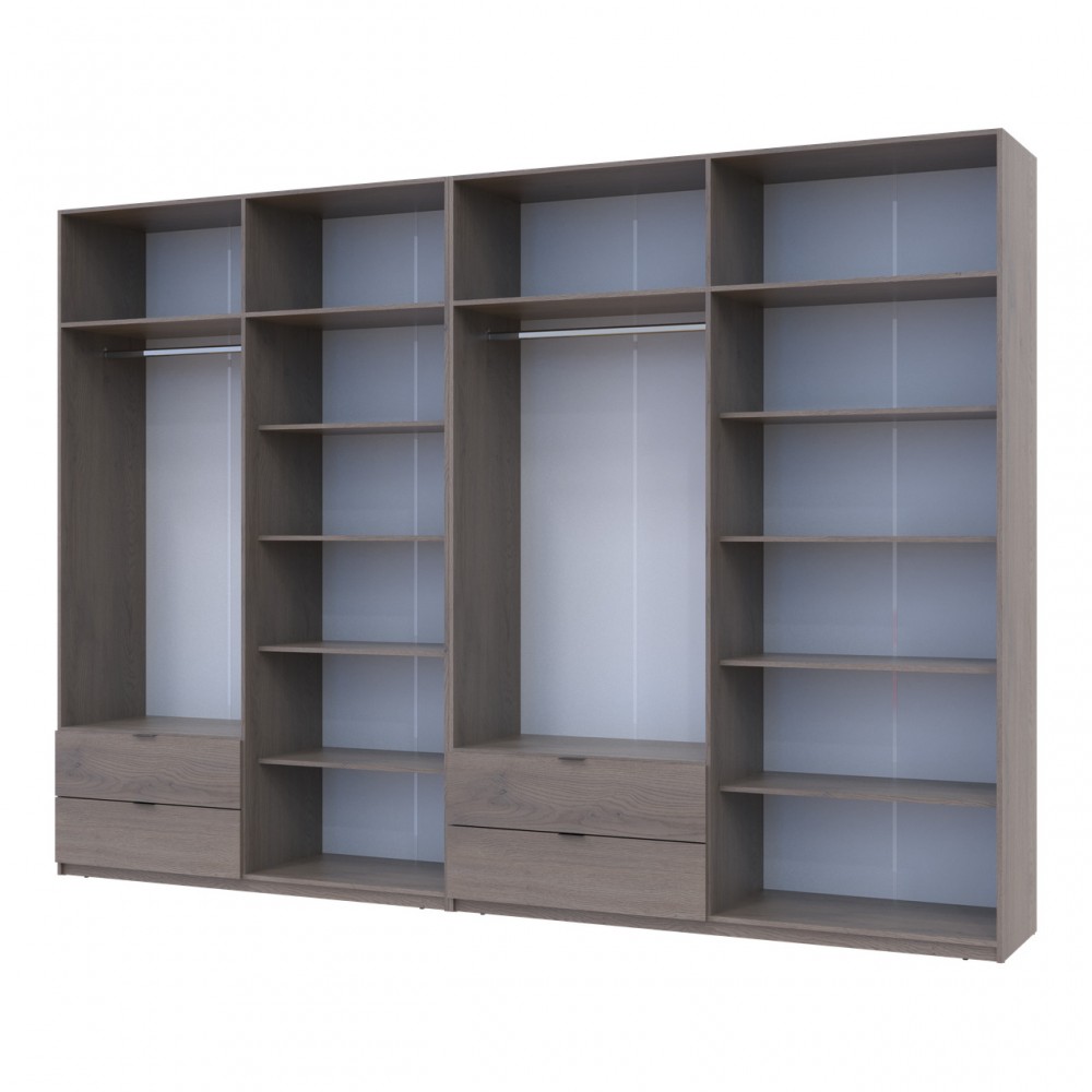 Комплект шаф для одягу Doros Лукас (2 шт.) 340х50х240 см Канноло (DRS-011858)