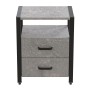 Универсальная тумба Ferrum-decor Вивьен 2/2 50x41x40 черный ДСП Дуб Бетон 16 мм (FRD-106841)