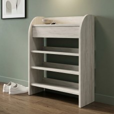 Тумба для взуття LION ПВ-1 70x25x80 см Дуб Крафт білий (LION-045275)