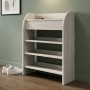 Тумба для взуття LION ПВ-1 70x25x80 см Дуб Крафт білий (LION-045275)