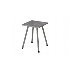 Табурет Ferrum-decor 430x320x320 Сірий метал ДСП Бетон 16 мм (FRD-106923)