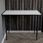 Стол универсальный Prime Ferrum-decor 750x1200x700 Черный металл ДСП Белый 16 мм (FRD-107663)