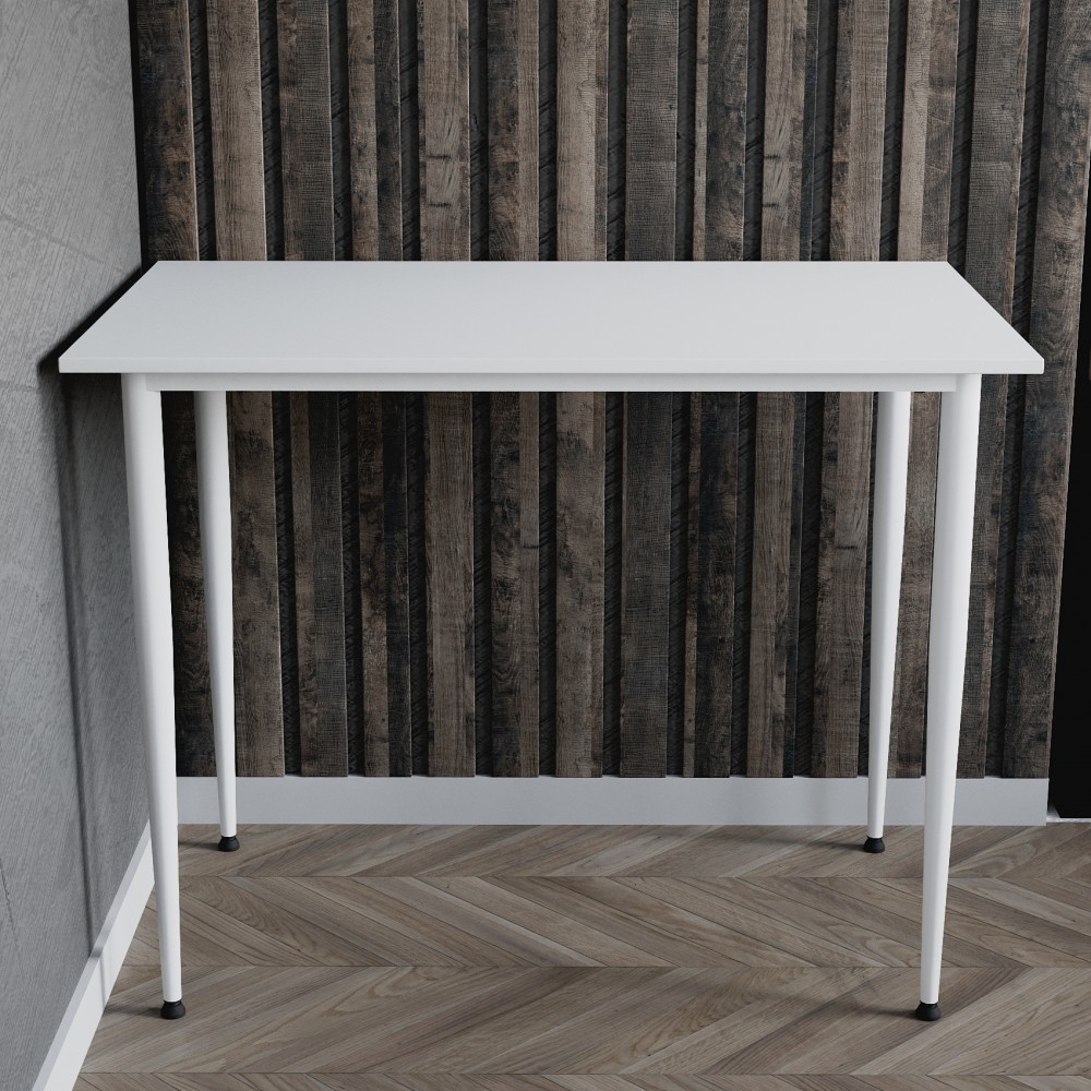 Стол универсальный Prime Ferrum-decor 750x1000x700 Белый металл ДСП Белый 16 мм (FRD-107713)
