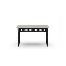 Стіл письмовий Майк Ferrum-decor 75x120x60 Чорний метал ДСП Кашемір 16 мм (FRD-108303)