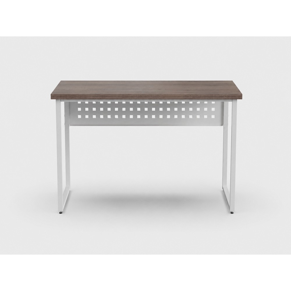 Стол письменный Майк Ferrum-decor 75x100x60 Белый металл ДСП Дуб Кремона Канолло 32 мм (FRD-108193)