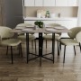 Розкладний стіл-трансформер книжка Моріс 3 Ferrum-decor 75x130x90 Чорний метал ДСП Дуб Кремона Канолло 16 мм (FRD-107503)