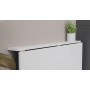 Стол раскладной Морис 900 Ferrum-decor 750x900x500 Черный металл ДСП Белый 16 мм (FRD-107313)