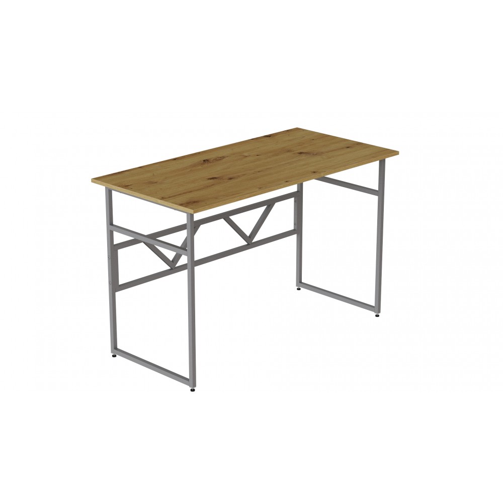 Компьютерный стол Ferrum-decor Раян 75x100x60 серый ДСП Дуб Артизан 16мм (FRD-107063)