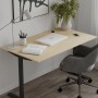Стол письменный Space Ferrum-decor 750x1200x600 Черный металл ДСП Дуб Кремона Торро 16 мм (FRD-107893)