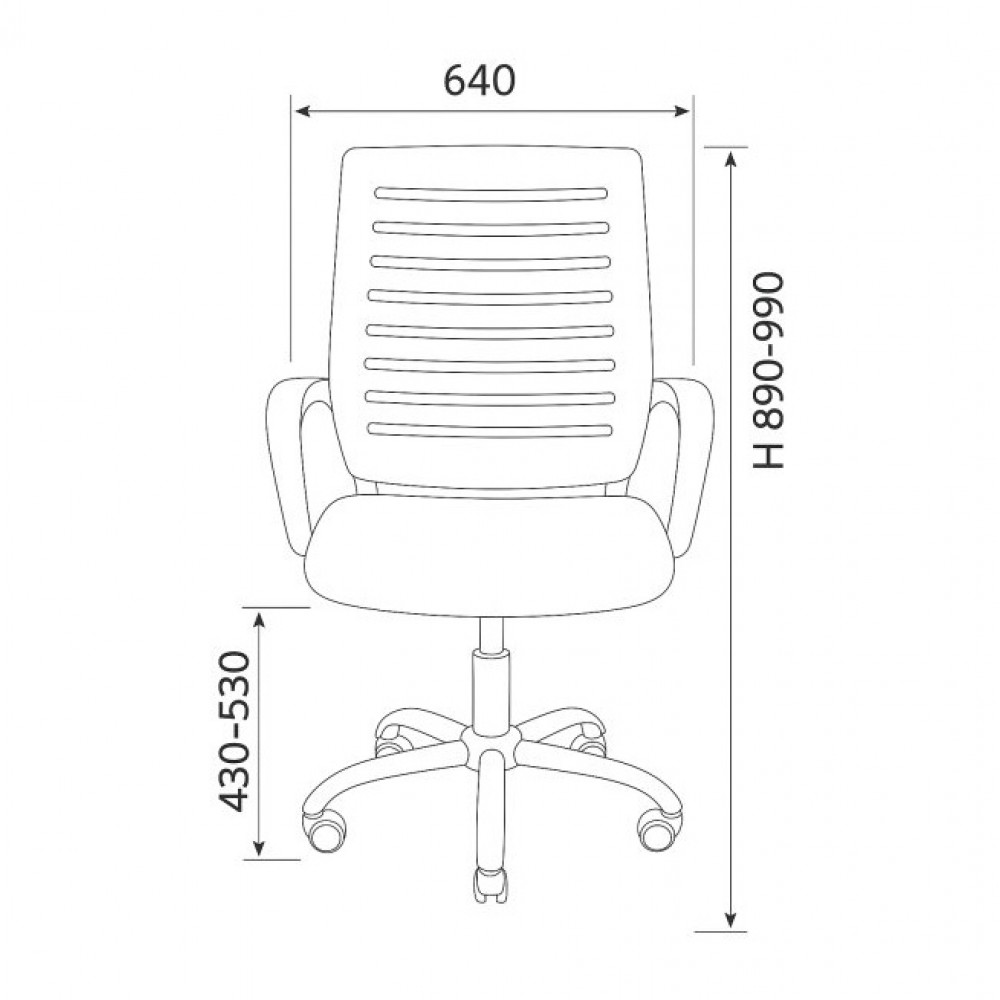 Компьютерное кресло Perfect Home BO-001BB Черный (PFH-092120)