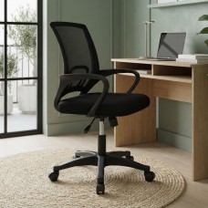 Крісло комп'ютерне Perfect Home BO-001BB Чорний (PFH-092120)