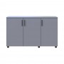 Комод Doros Торн Сірий 3 ДСП 135х51.6х80 (DRS-012101)