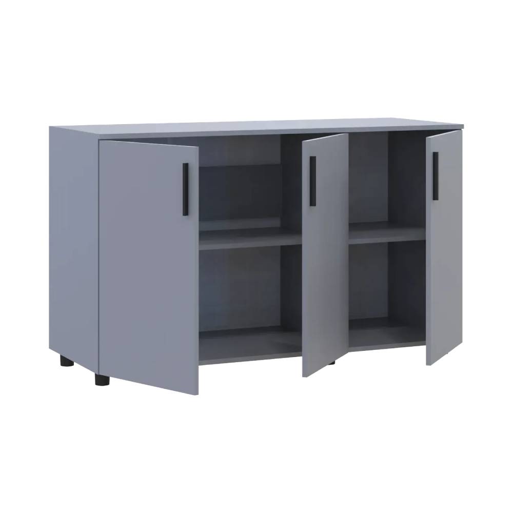 Комод Doros Торн Сірий 3 ДСП 135х51.6х80 (DRS-012101)