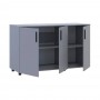 Комод Doros Торн Сірий 3 ДСП 135х51.6х80 (DRS-012101)