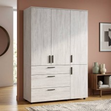 Шафа для одягу Doros Торн Сосна Натті 3 ДСП/3Ш (штанга) 135х51.6х200 (DRS-012081)