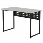 Стол письменный Майк Ferrum-decor 75x120x70 Черный металл ДСП Кашемир 32 мм (FRD-108324)
