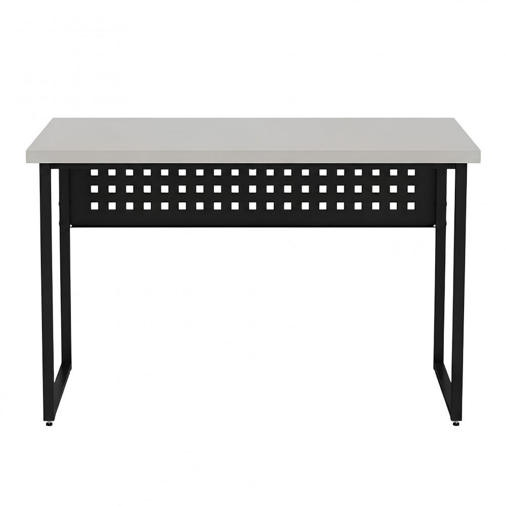 Стол письменный Майк Ferrum-decor 75x120x70 Черный металл ДСП Кашемир 32 мм (FRD-108324)