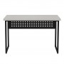Стол письменный Майк Ferrum-decor 75x120x70 Черный металл ДСП Кашемир 32 мм (FRD-108324)