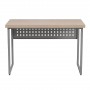 Стол письменный Майк Ferrum-decor 75x120x60 Серый металл ДСП Дуб Кремона Торро 32 мм (FRD-108344)