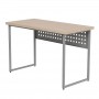 Стол письменный Майк Ferrum-decor 75x120x60 Серый металл ДСП Дуб Кремона Торро 32 мм (FRD-108344)