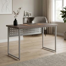 Стіл письмовий Майк Ferrum-decor 75x140x70 Сірий метал ДСП Дуб Кремона Канолло 32 мм (FRD-108224)