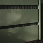 Витрина Лаундж ВМК (БРВ) REG1W2S Зеленый дымчатый/Черный 1 дверь 2 ящика (BRW-131142)