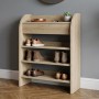 Тумба для взуття LION ПВ-1 70x25x80 см Дуб Крафт сірий (LION-045271)