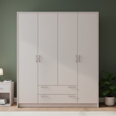Шафа для одягу Doros Ронді Кашемір 4 ДСП 160х52х195 (80738477) (DRS-012191)