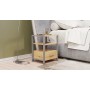 Тумба универсальная Ferrum-decor Вивьен 1/1 50x41x40 серый ДСП Дуб Артизан 16мм (FRD-106864)