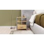 Тумба универсальная Ferrum-decor Вивьен 1/1 50x41x40 серый ДСП Дуб Артизан 16мм (FRD-106864)