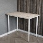 Стол универсальный Prime Ferrum-decor 750x1000x700 Белый металл ДСП Дуб Сан-Марино 16 мм (FRD-107714)