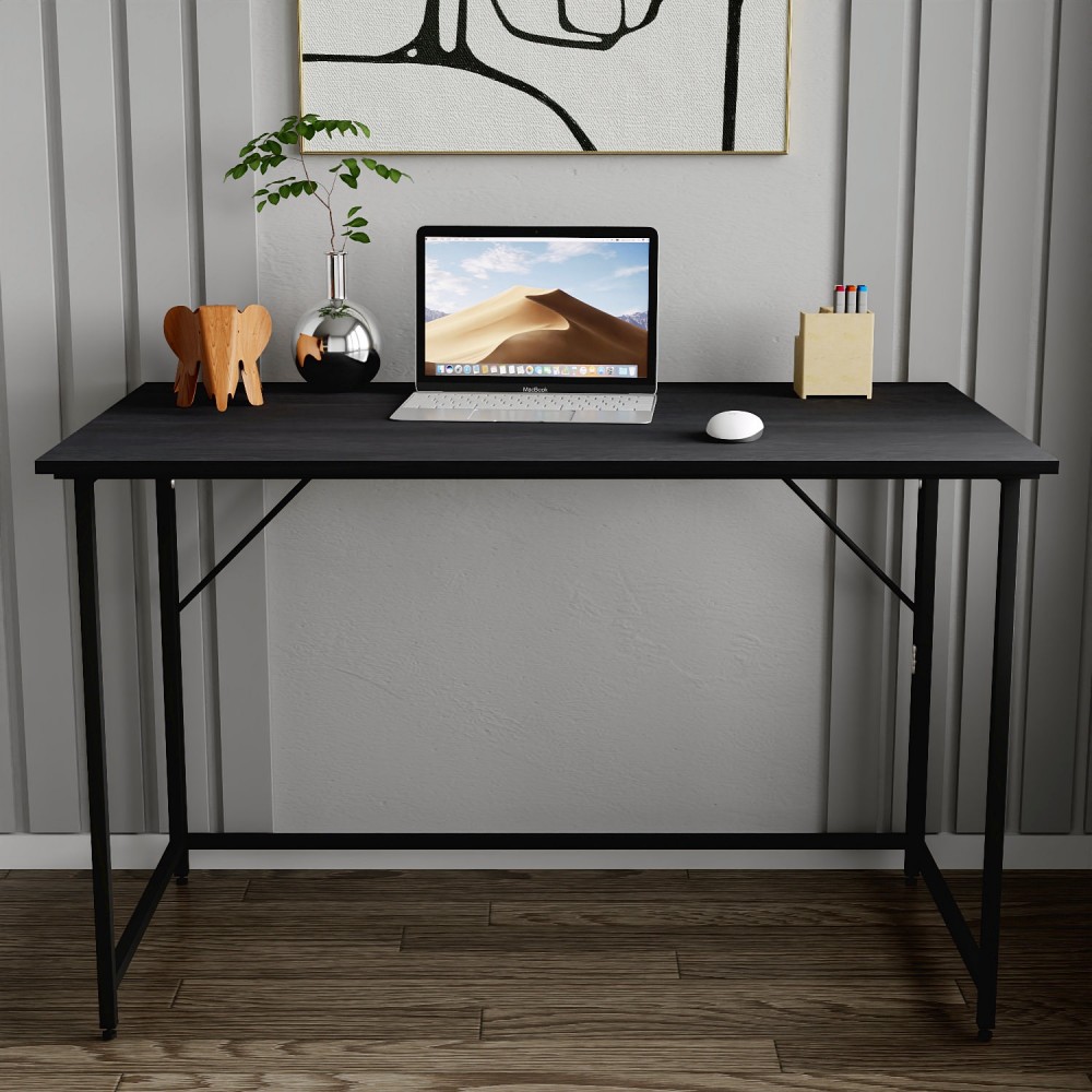 Стол раскладной Морис Ferrum-decor 750x1000x600 Черный металл ДСП Каштан Арвадонна 16 мм (FRD-107494)