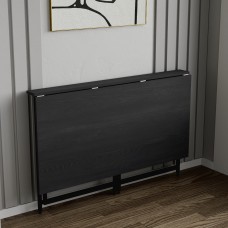 Розкладний стіл Моріс Ferrum-decor 750x1000x600 Чорний метал ДСП Каштан Арвадонна 16 мм (FRD-107494)