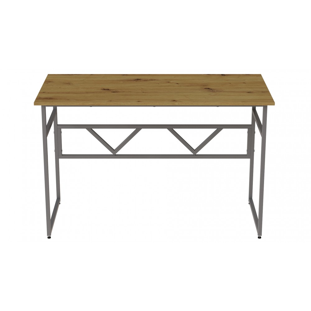 Компьютерный стол Ferrum-decor Раян 75x100x60 серый ДСП Дуб Артизан 32мм (FRD-107064)