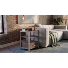 Тумба універсальна Ferrum-decor Вів'єн 1/1 50x41x40 сірий ДСП Дуб Кремона Канолло 16 мм (FRD-107814)