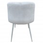 Стул PM-003 Perfect Home Sic Velluto 2 Бежевый с белыми ножками (PFH-092131)