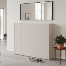 Тумба для обуви Doros Кассель Кашемир 4 ДСП 128х40х110 (41516213)