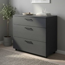 Комод Doros Торн Антрацит 3Ш 90х51.6х80 (DRS-012092)
