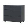 Комод Doros Торн Антрацит 3Ш 90х51.6х80 (DRS-012092)