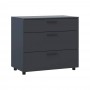 Комод Doros Торн Антрацит 3Ш 90х51.6х80 (DRS-012092)