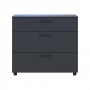 Комод Doros Торн Антрацит 3Ш 90х51.6х80 (DRS-012092)