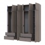 Комплект шаф для одягу Doros Лукас (2 шт.) 240х50х240 см Канноло (DRS-011850)