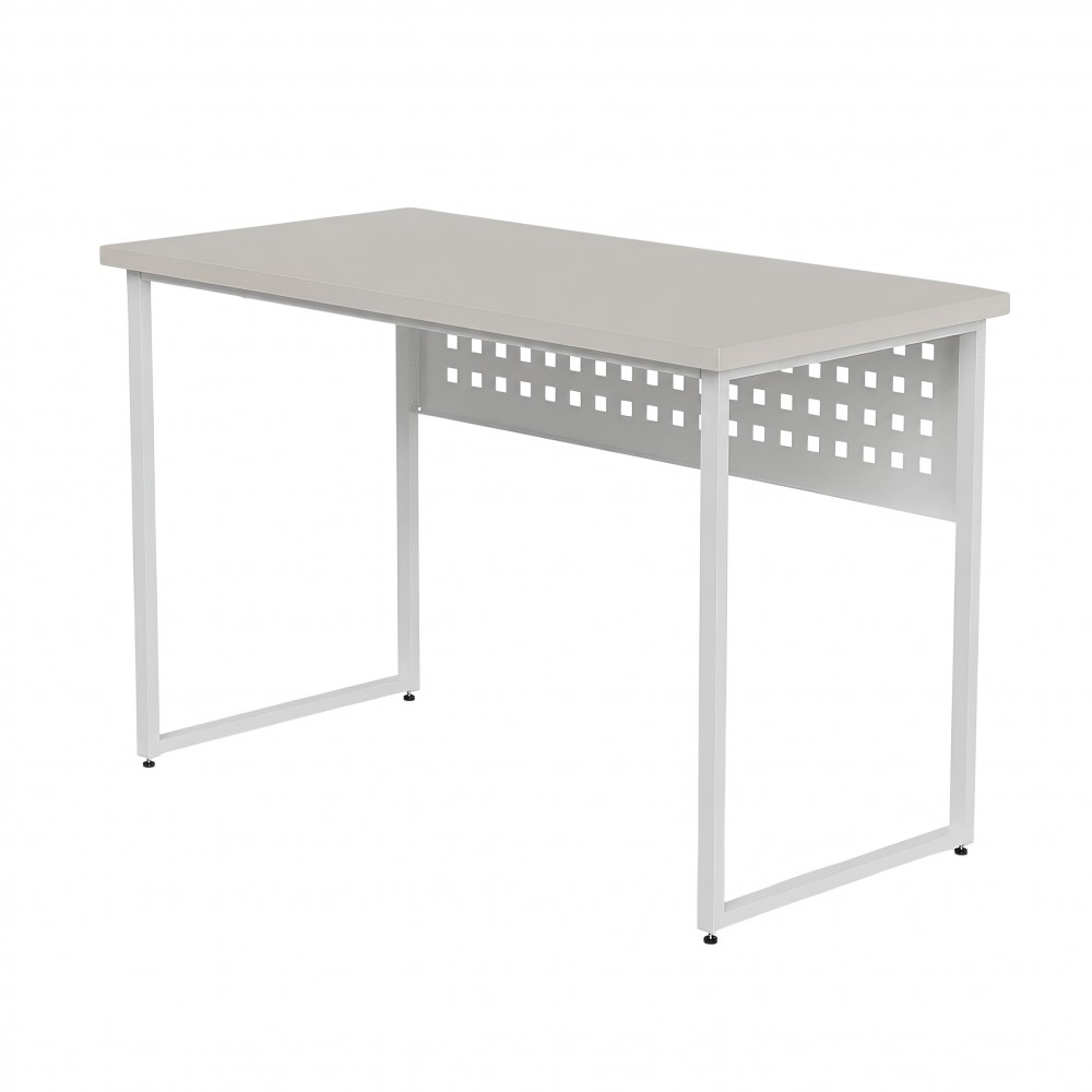 Стол письменный Майк Ferrum-decor 75x120x70 Белый металл ДСП Кашемир 32 мм (FRD-108325)