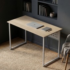 Стіл письмовий Майк Ferrum-decor 75x100x60 Сірий метал ДСП Дуб Кремона Торро 16 мм (FRD-108335)