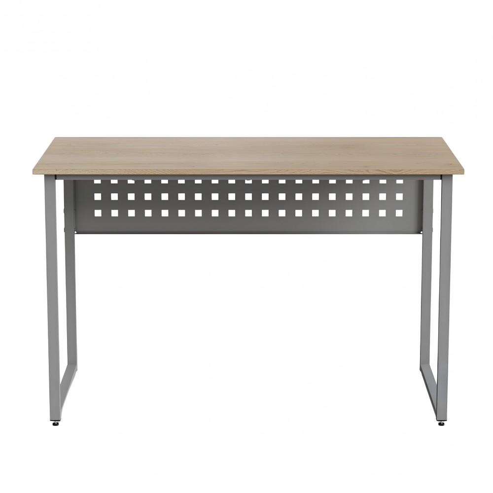 Стол письменный Майк Ferrum-decor 75x140x70 Серый металл ДСП Дуб Кремона Торро 16 мм (FRD-108365)