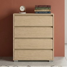 Комод на 4 ящика LION АРТ-2 80х43х105 см Дуб Сонома (LION-045395)